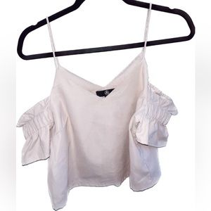 Like new Missguided ruffle crop top sz 2